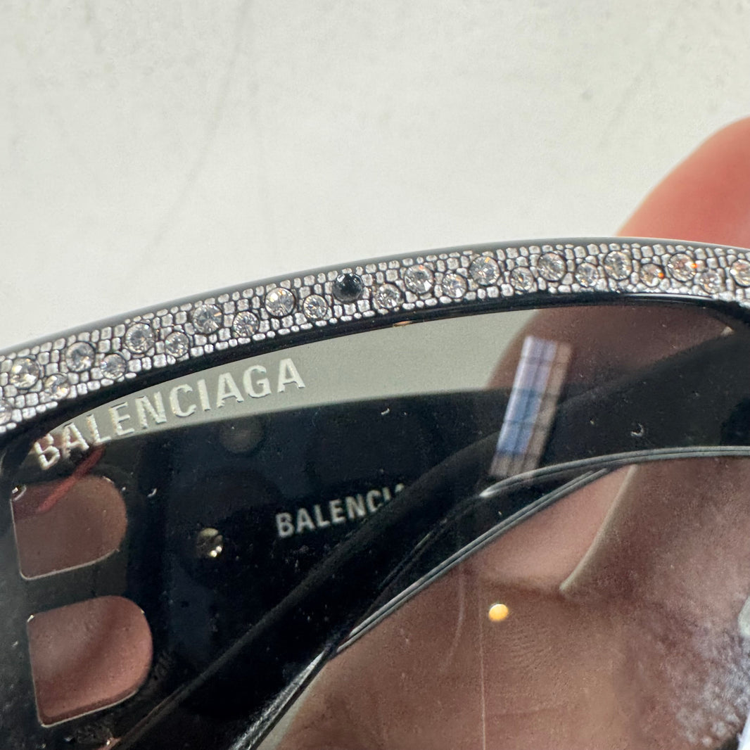 Balenciaga BB0096S Rhinestone Sunglasses