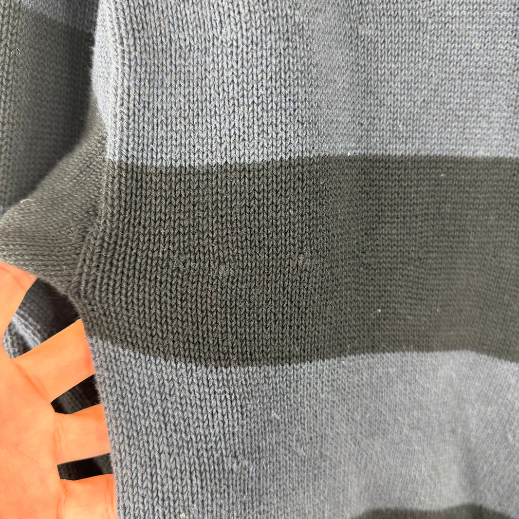 Balenciaga Knit Striped Rugby Polo