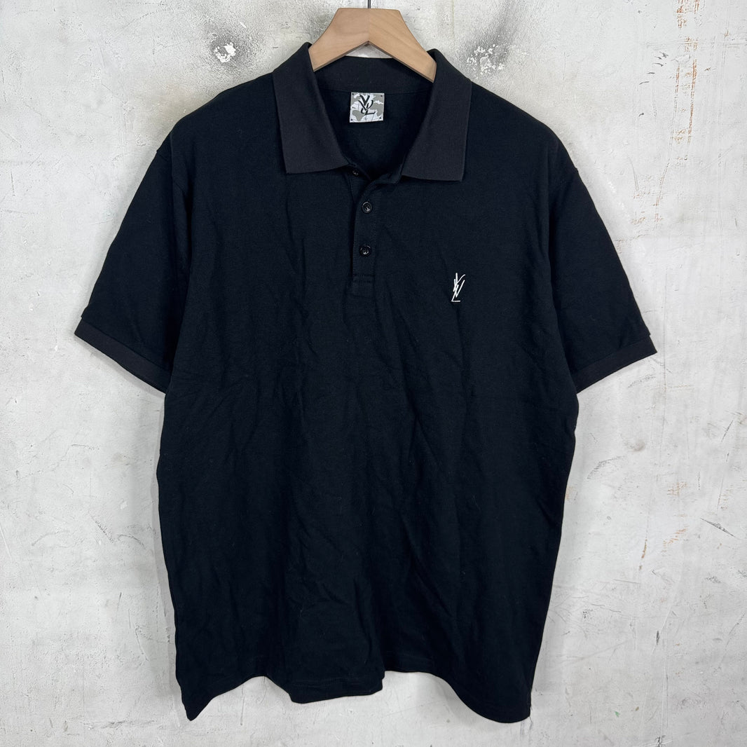 YVL Black Logo Polo