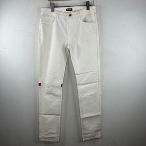Raf Simons White Transformer Pants