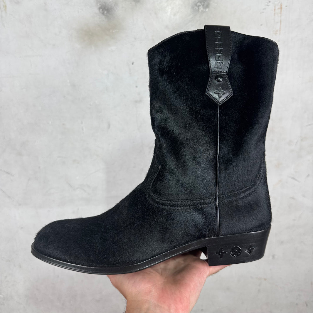 Louis Vuitton Western Ponyhair Boots