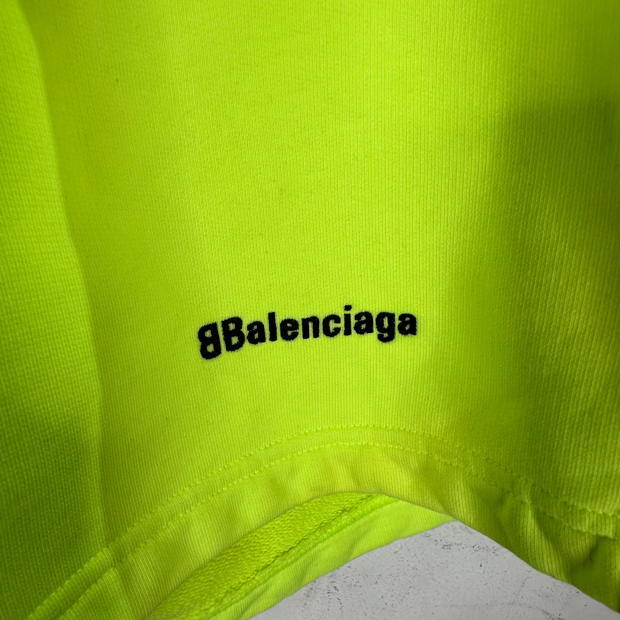 Balenciaga Neon BB Corp Shorts