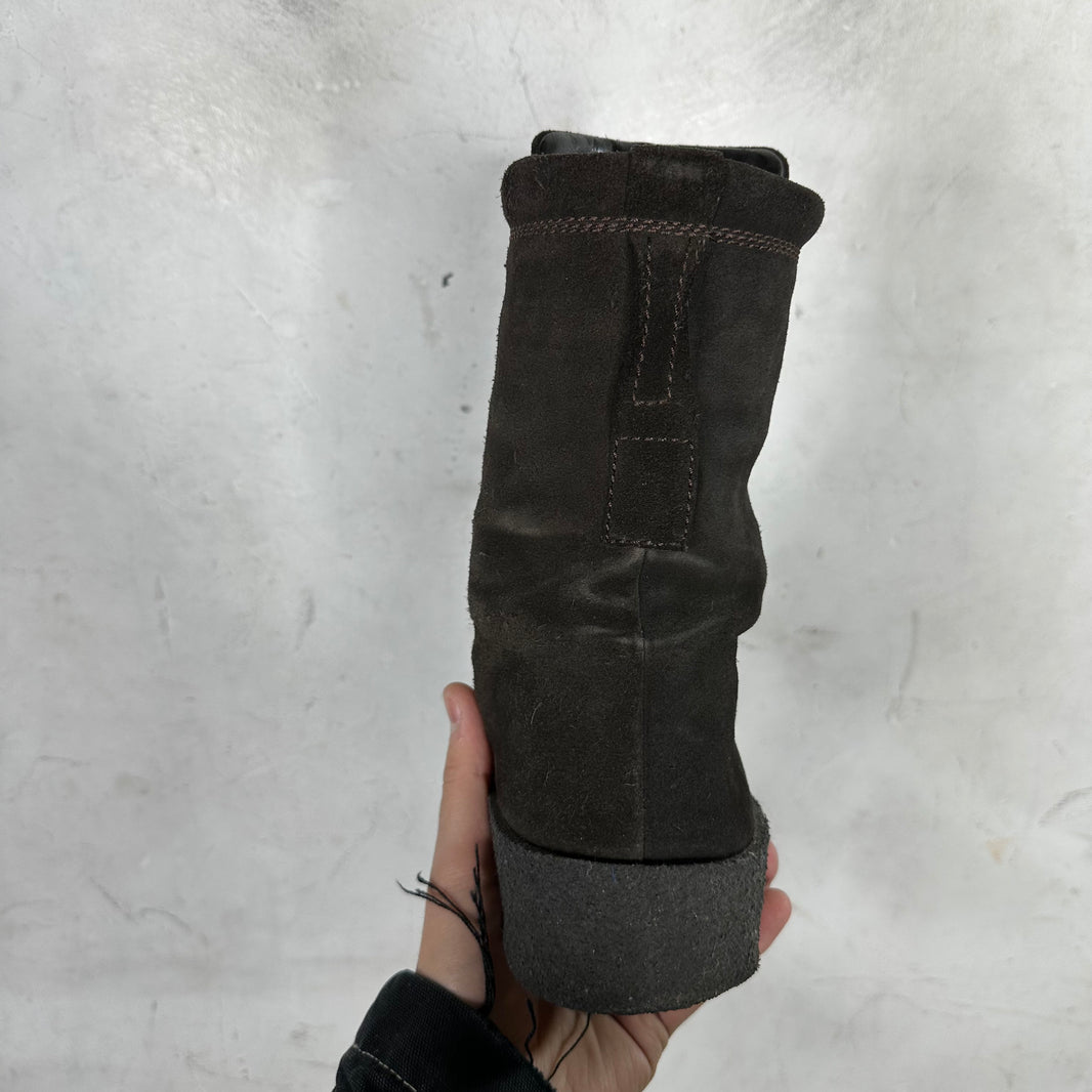 Yeezy Oil Crepe Boots