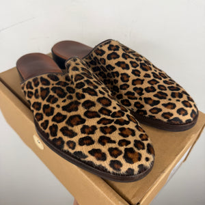 Hender Scheme Cheak Zoo Leopard Mules