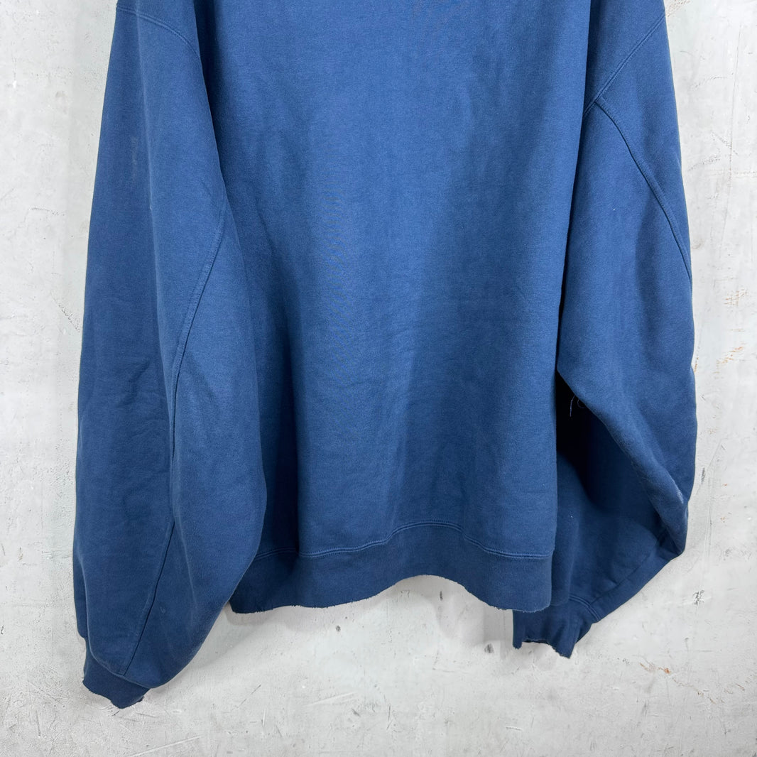 Balenciaga Marathon Navy Hoodie