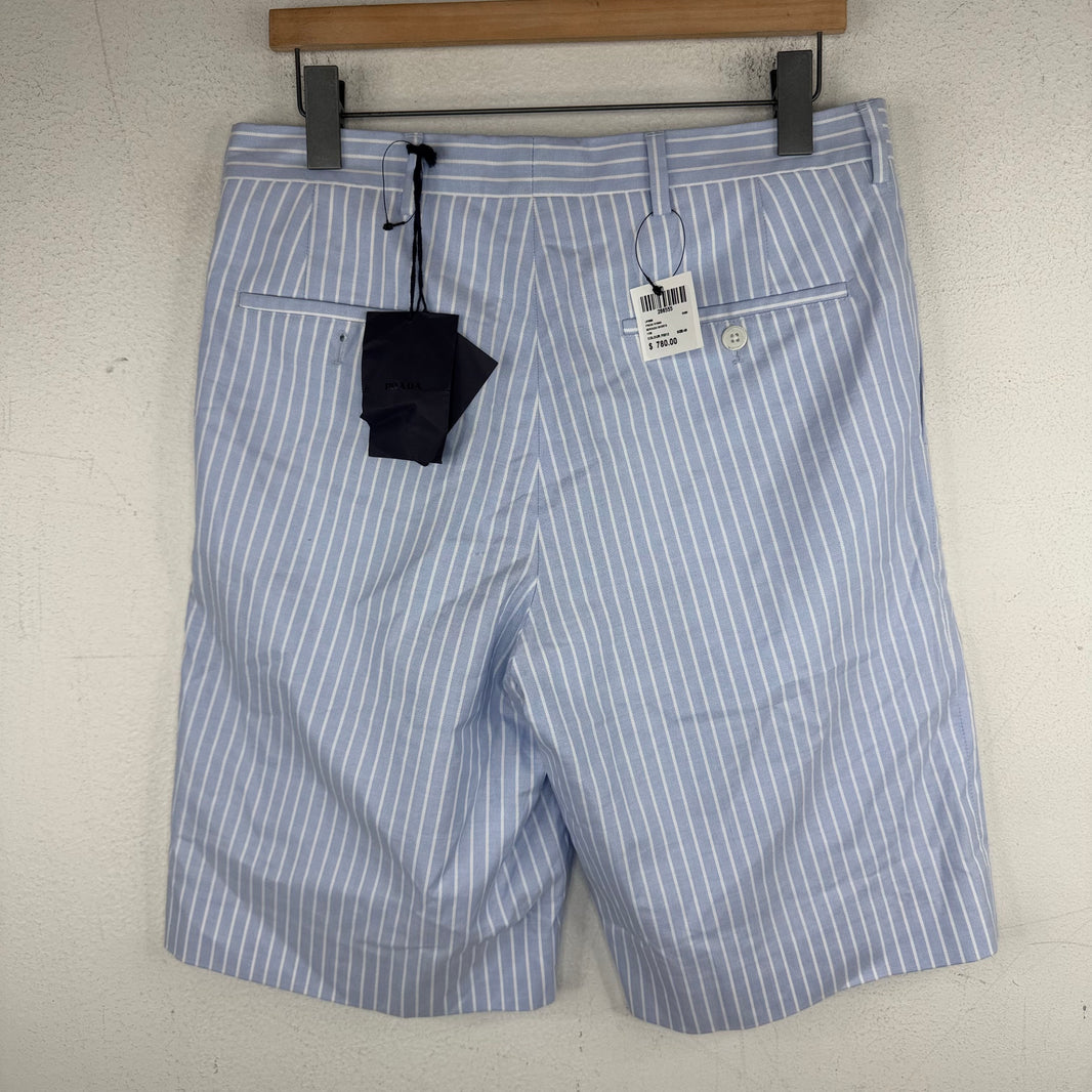 Prada Striped Shorts