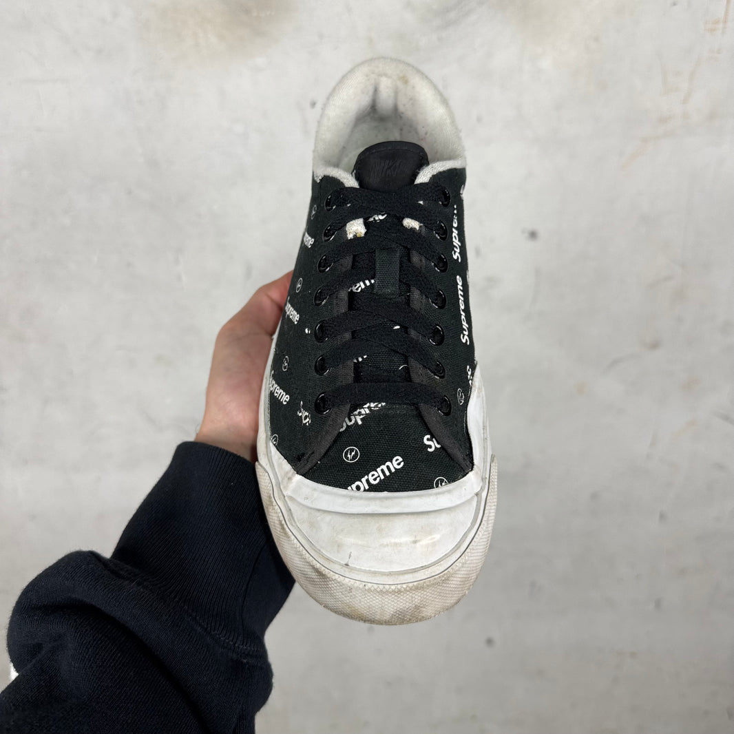 Supreme x Fragment x Nike Black Allcourt Sneakers