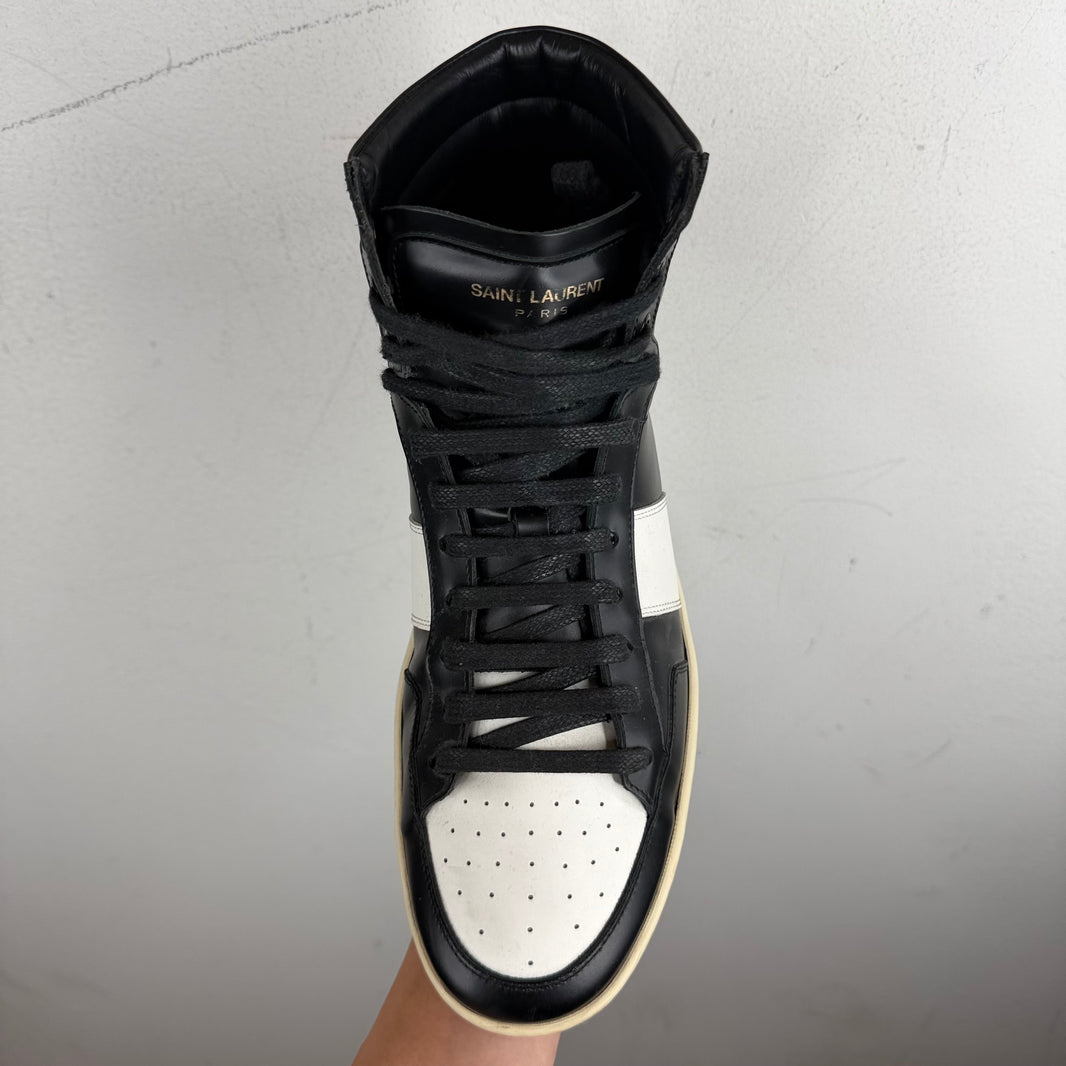 Saint Laurent Black/White SL-10H Sneakers