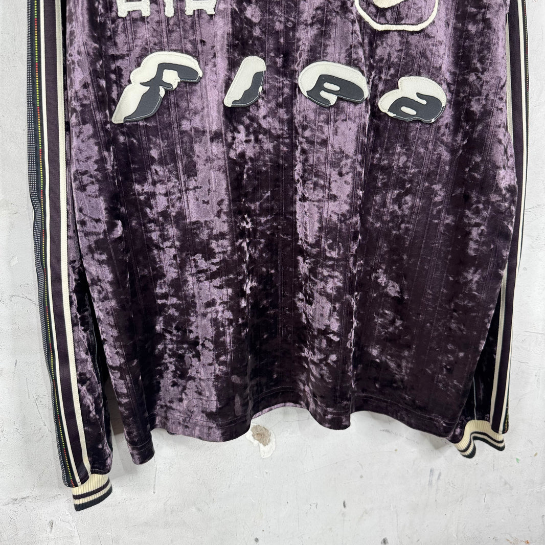 CPFM x Nike Velour Rugby Quarter Zip Shirt
