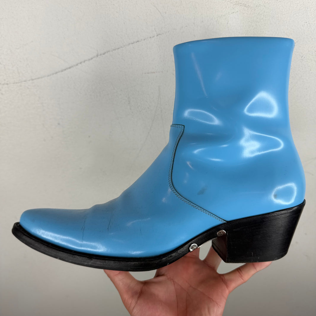 Calvin Klein 205W39NYC Blue Cowboy Boots