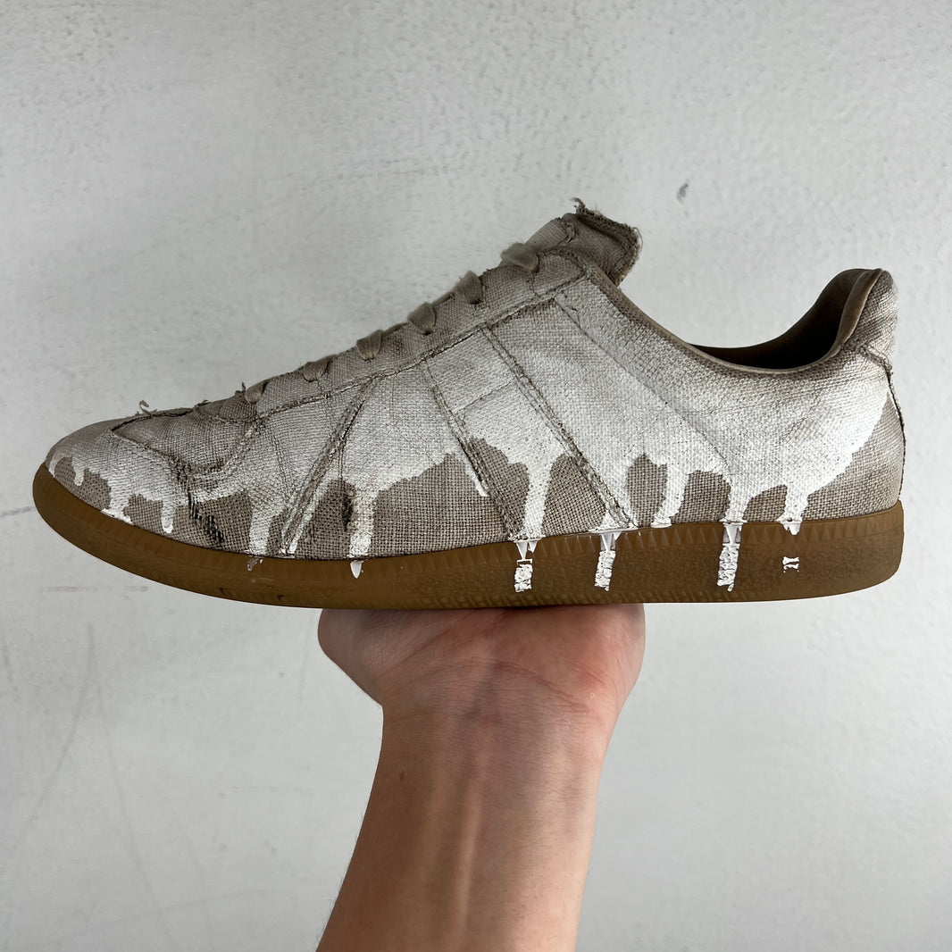 Maison Margiela Paint Canvas Replica Sneakers