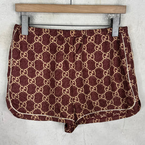 Gucci Monogram Silk Boxer Shorts