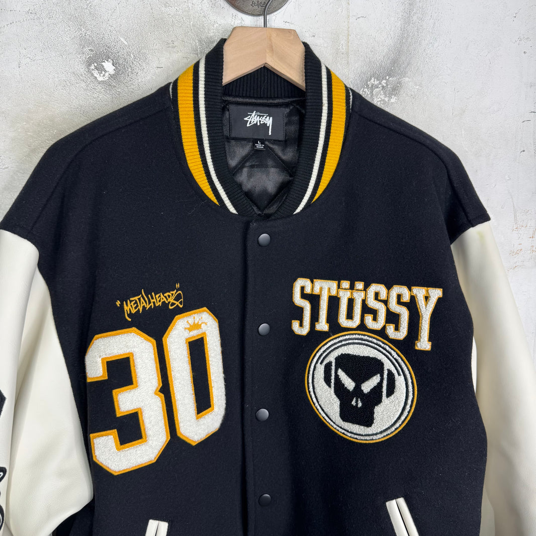 Stussy x Metalheadz Varsity Jacket