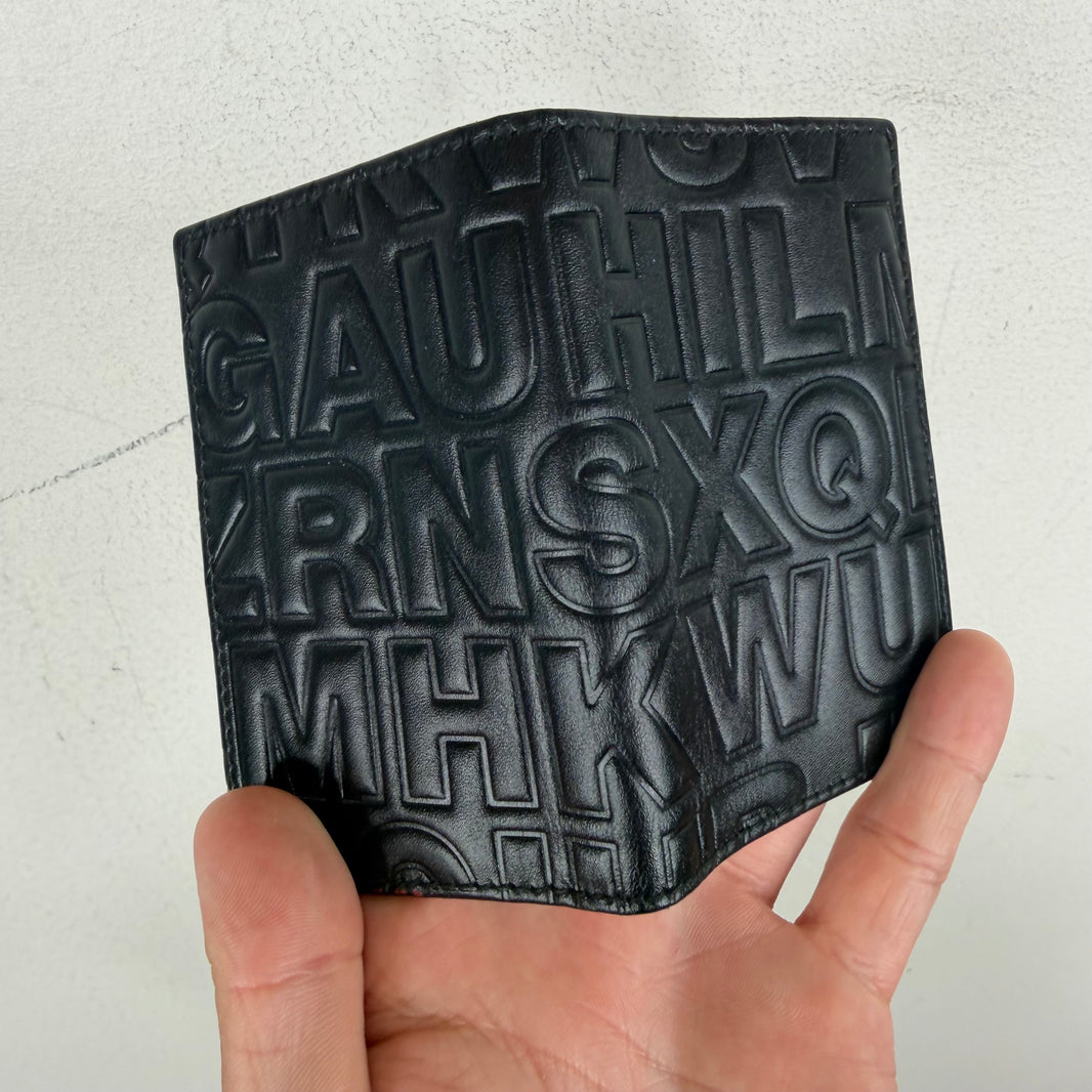 CDG Leather Alphabet Wallet