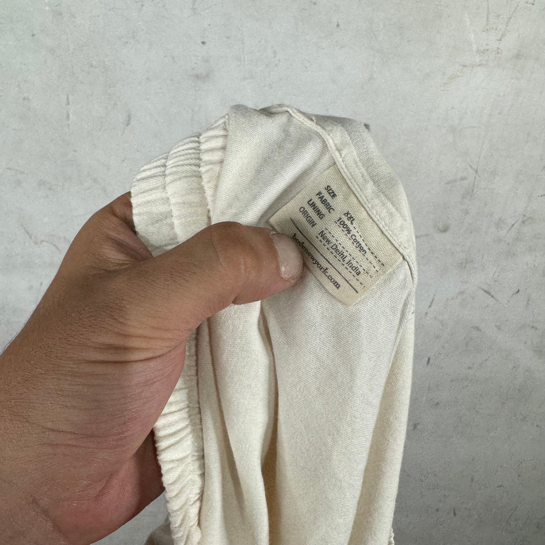 Bode White Pink Donkey Shorts