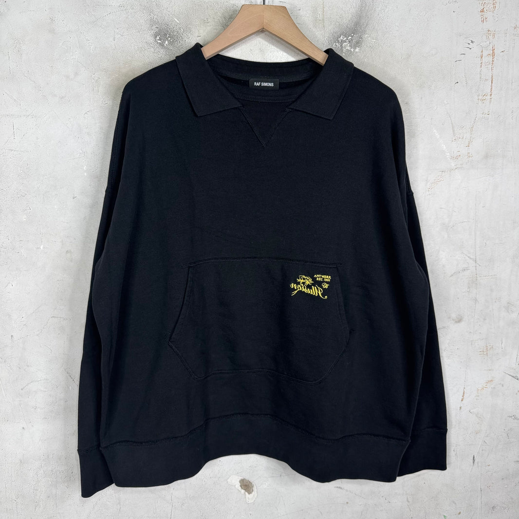 Raf Simons Antwerp Collared Crewneck