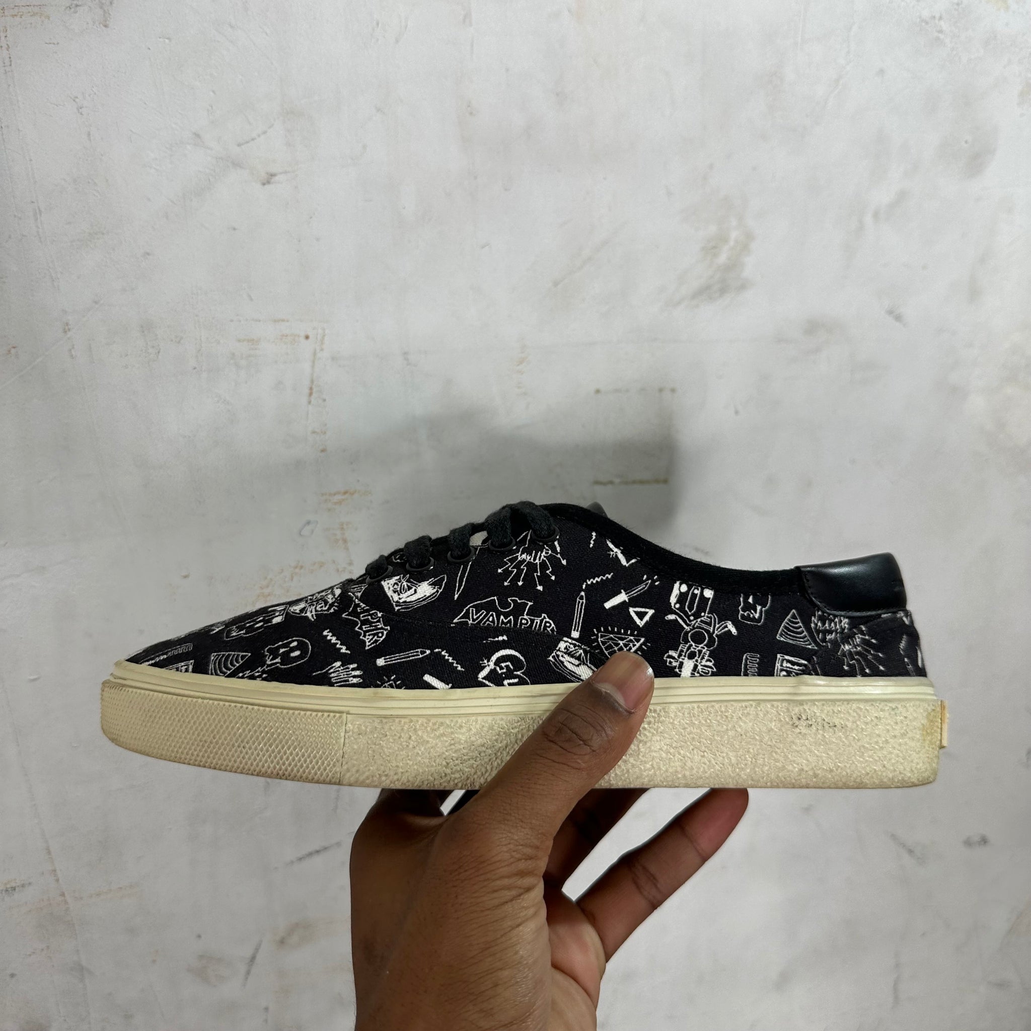 Saint Laurent Flat Motif Trainer