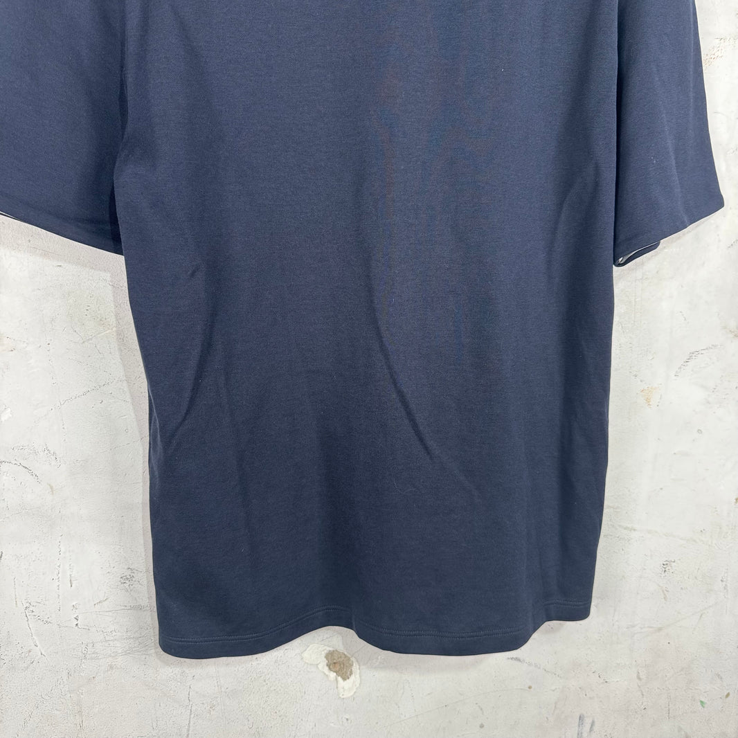 Loro Piana Heavy Navy T-Shirt