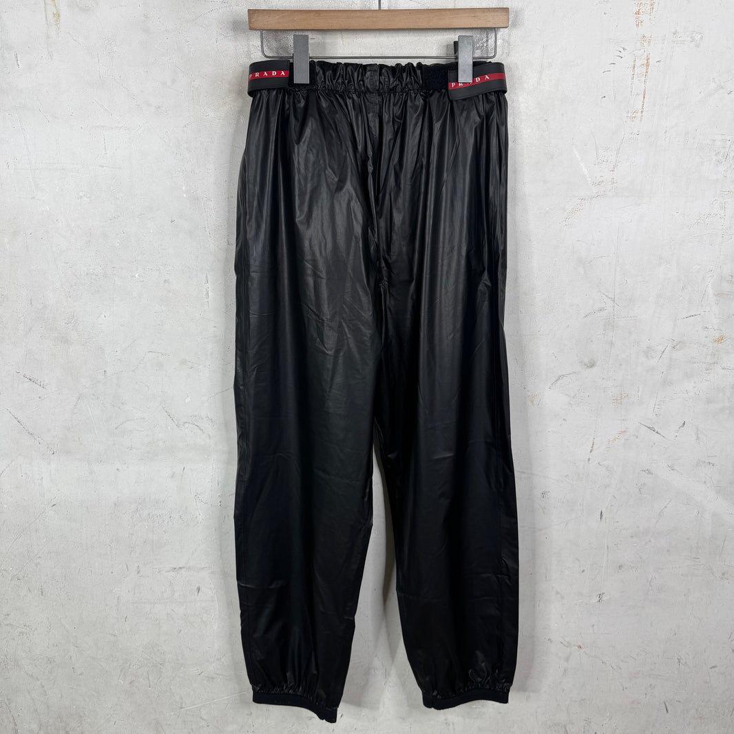 Prada Shiny Nylon Track Pants
