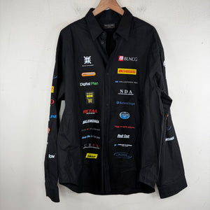 Balenciaga Sample Business Logos L/S Shirt