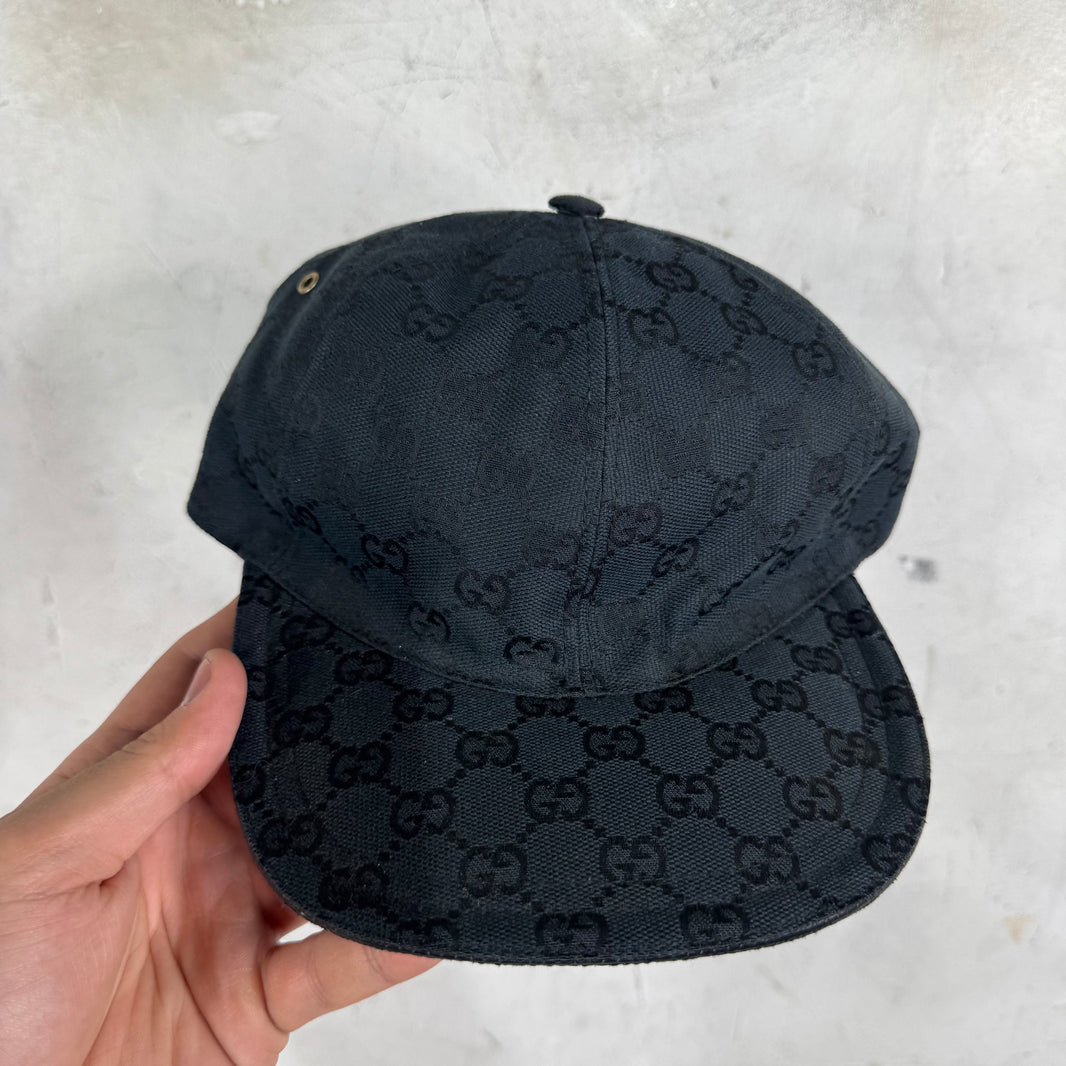 Gucci Monogram Black Hat