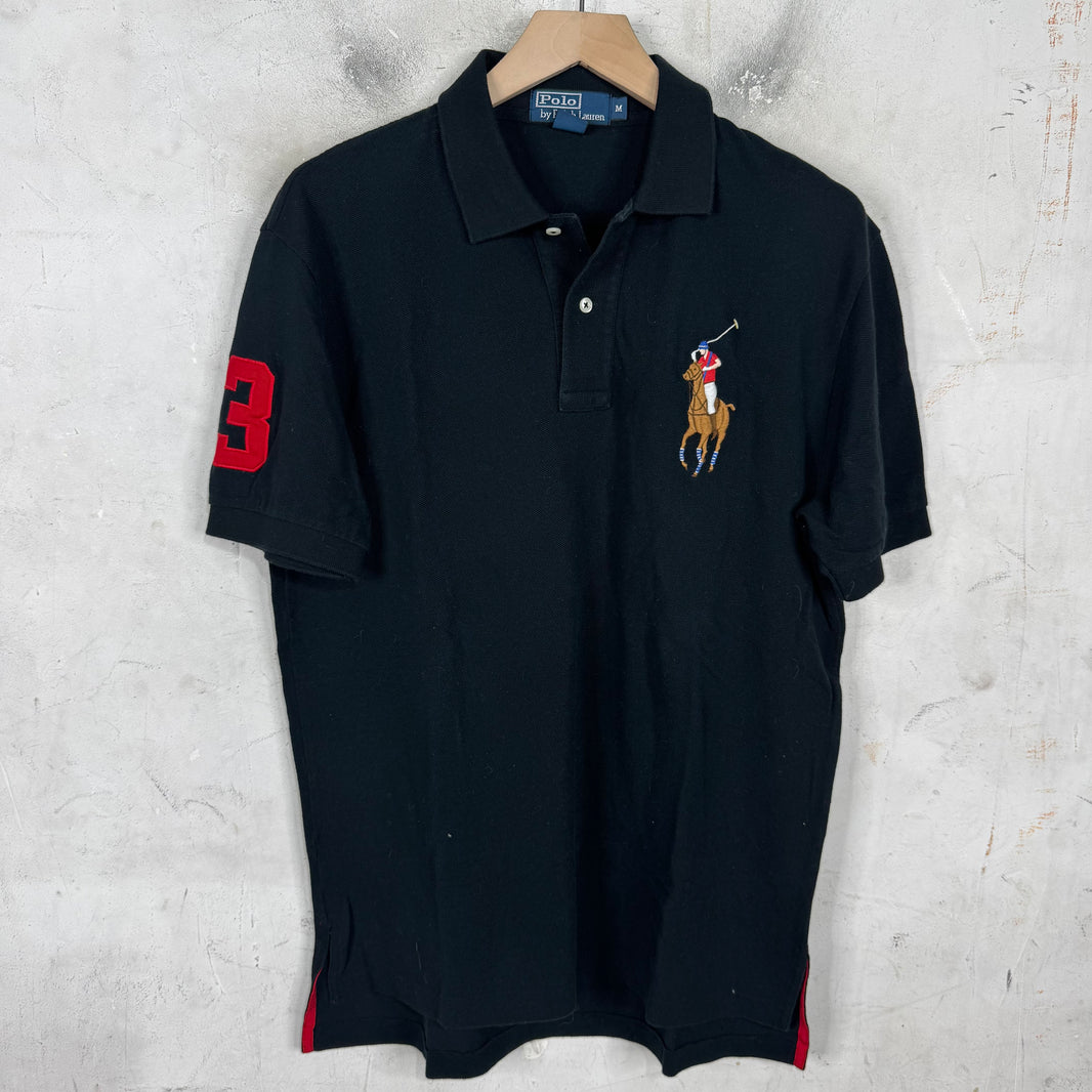 Ralph Lauren Black Realistic Big Pony Polo