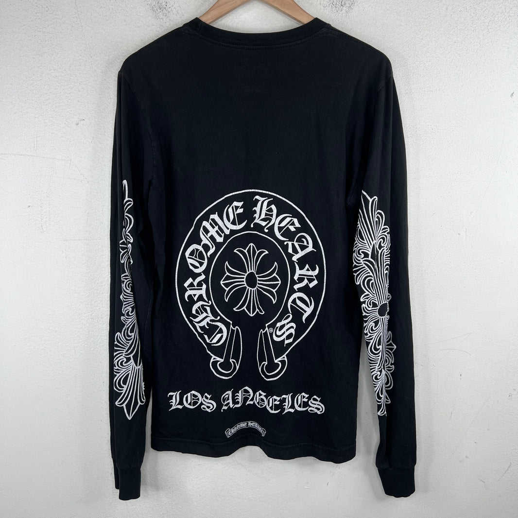 Chrome Hearts Los Angeles Horseshoe L/S T-Shirt