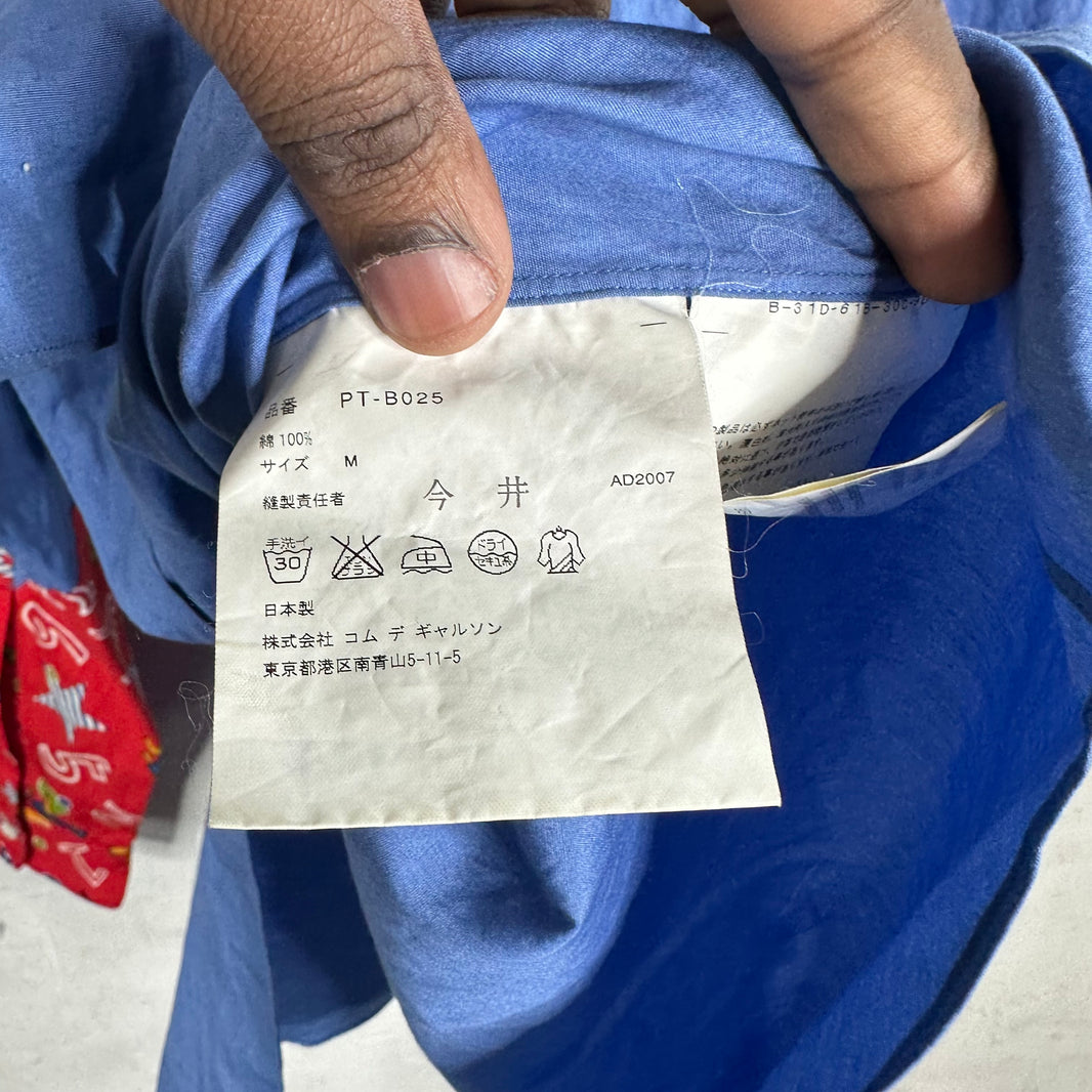 Comme Des Garçons Shapes and Numbers L/S Button Up Shirt