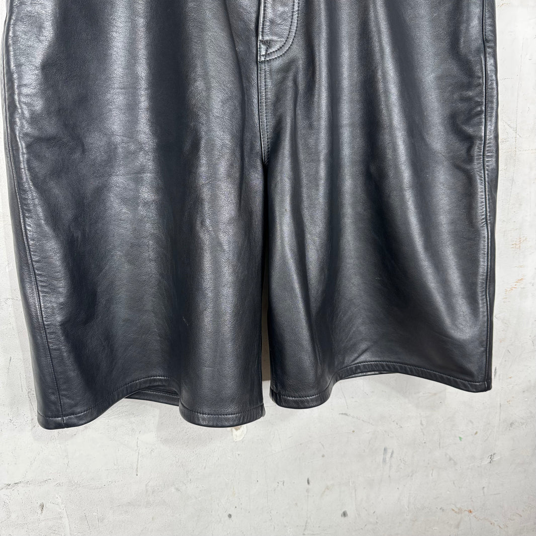 Stussy Leather Big Ol Shorts
