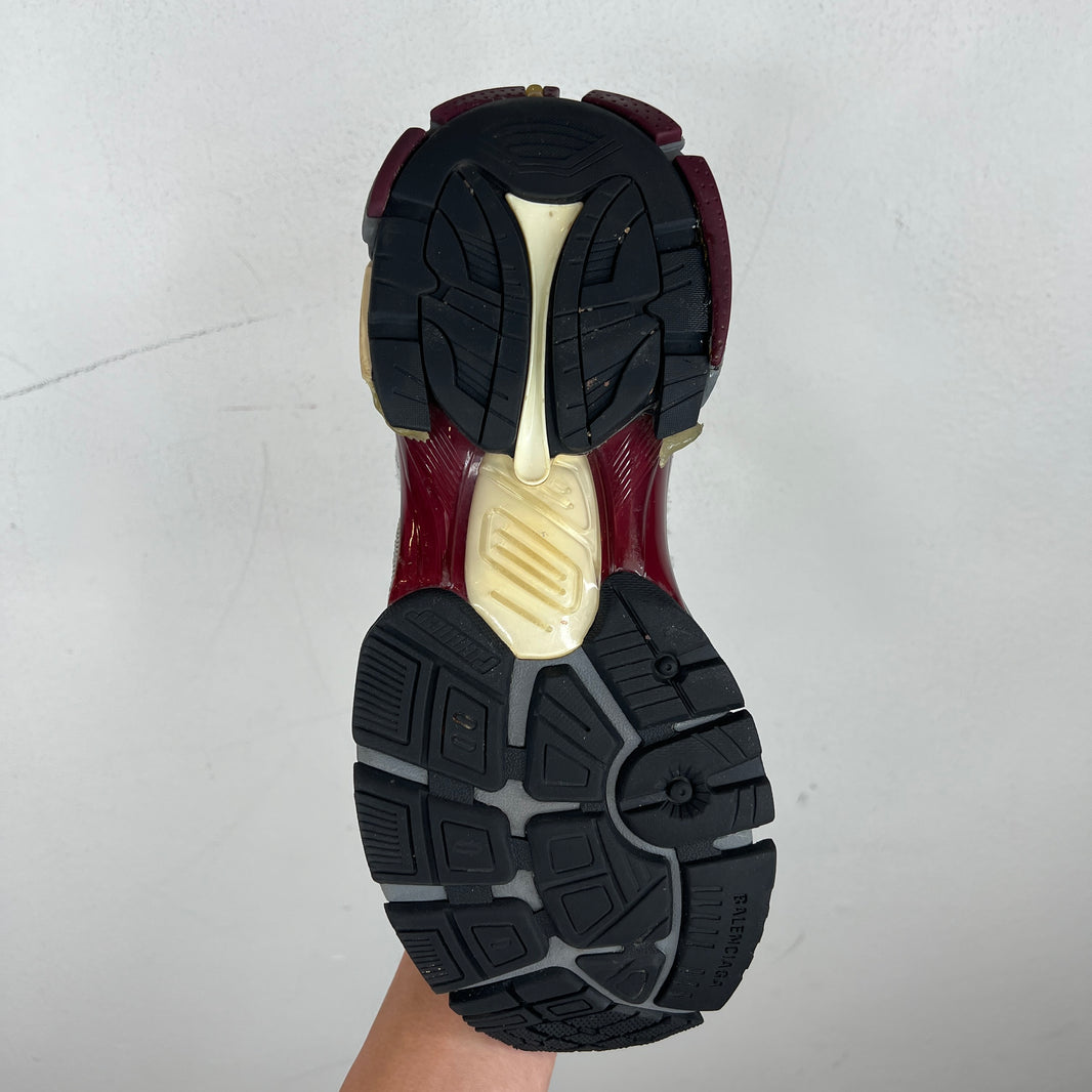 Balenciaga Burgundy Grey Runners
