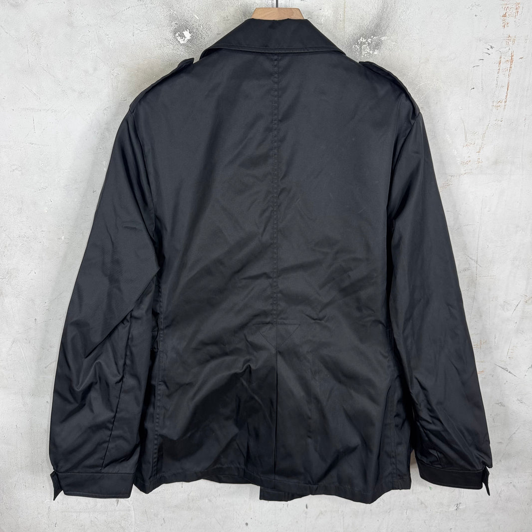 Prada Renylon Cargo Plaqued Jacket