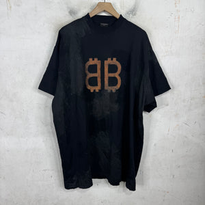 Balenciaga Crypto Mudded T-Shirt