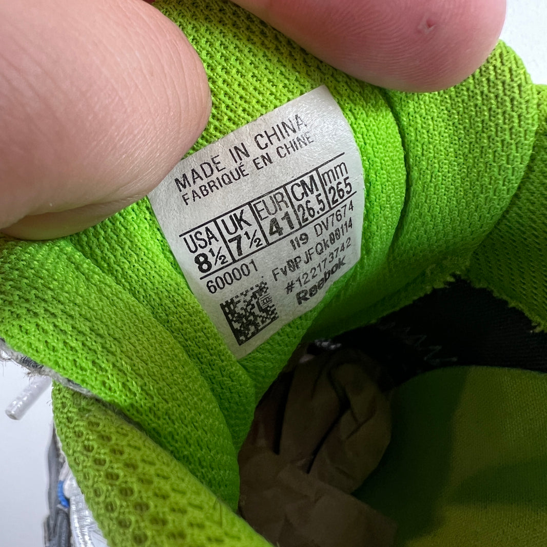 Vetements Reebok Blue/Green Spike Runner Sneakers