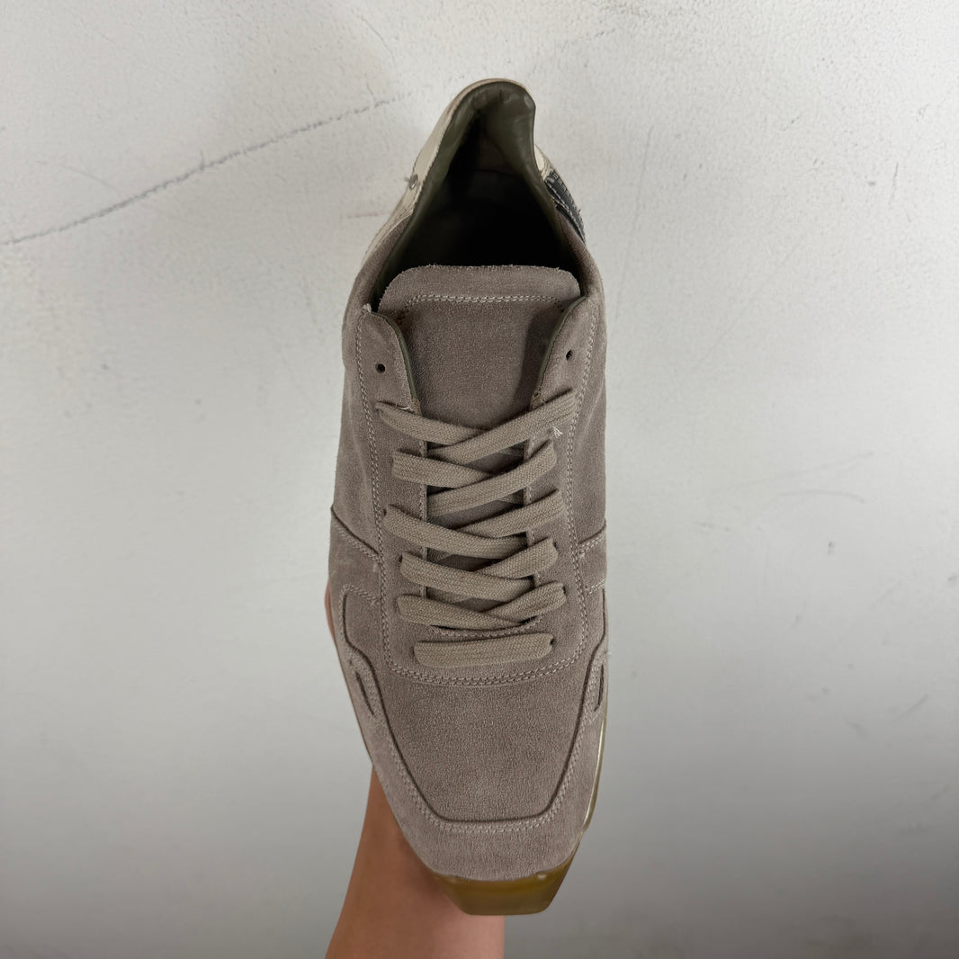 Rick Owens Vintage Runner Translucent Sole Sneakers