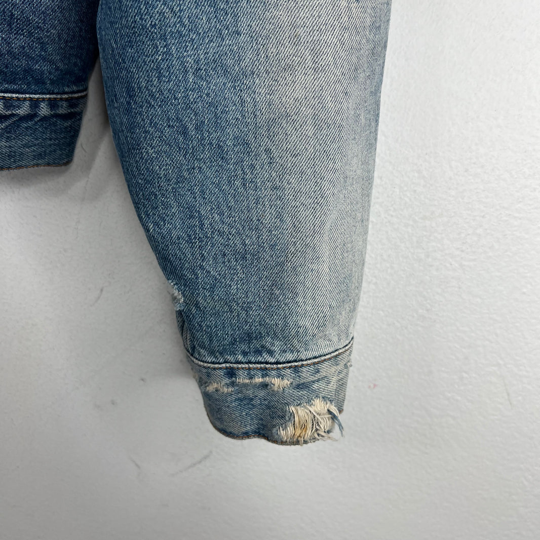 Margiela Distressed Washed Denim Jacket