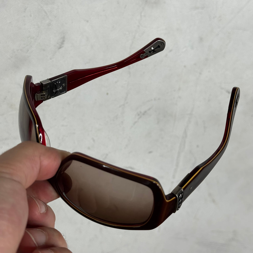 Chrome Hearts Sweet Shot Red Sunglasses