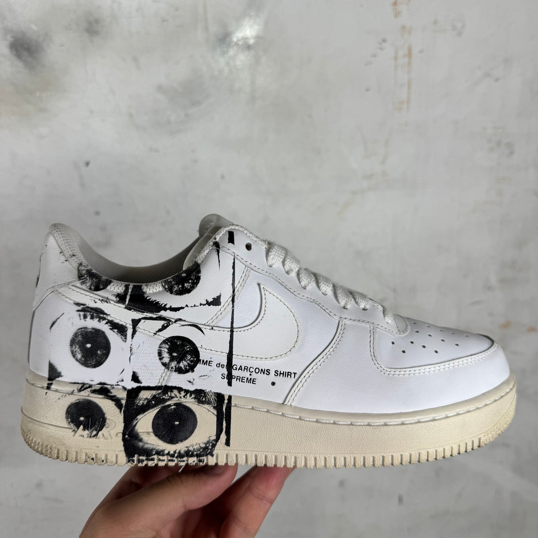 Nike x Supreme CDG Eye AF1's