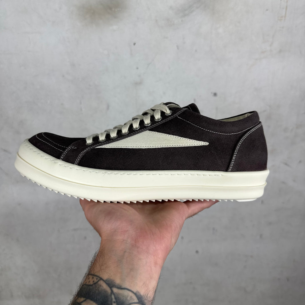 DRKSHDW Brown Canvas Vans