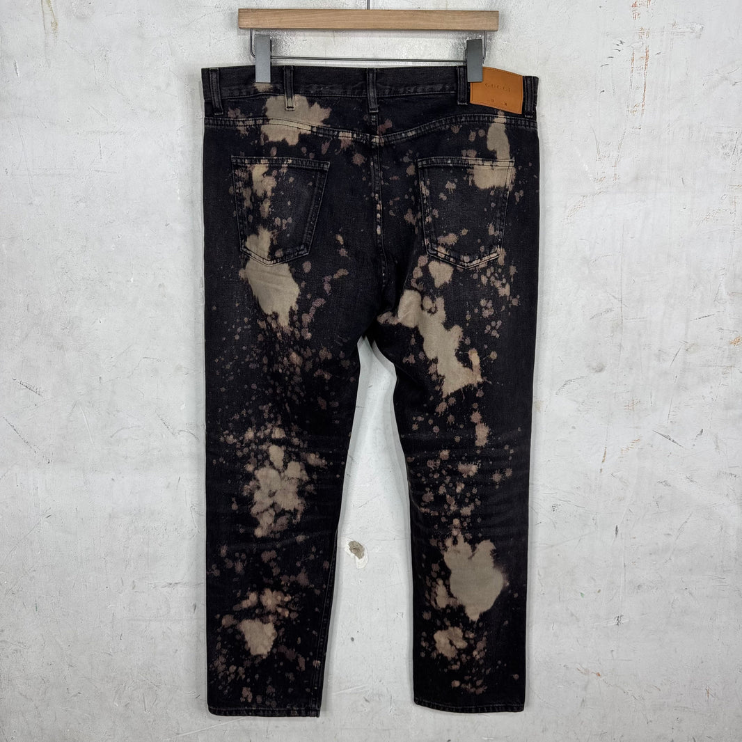 Gucci Bleached Straight Jeans