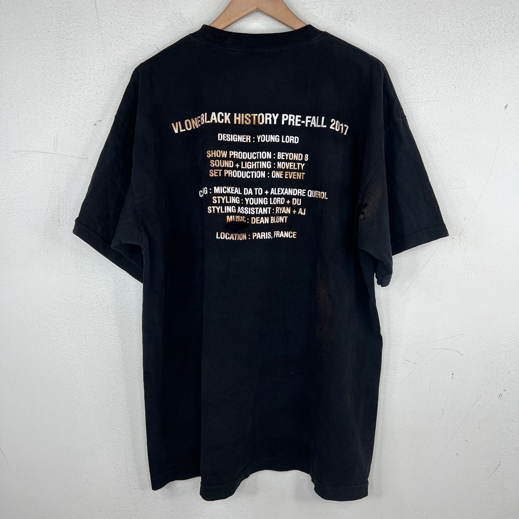 VLONE Distressed Black History T-Shirt