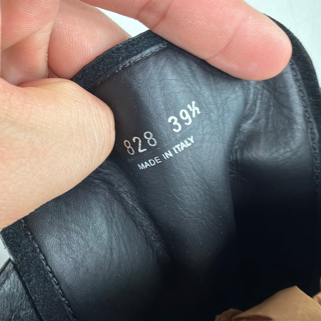 Prada Monolith Badge Cargo High Combat Boots