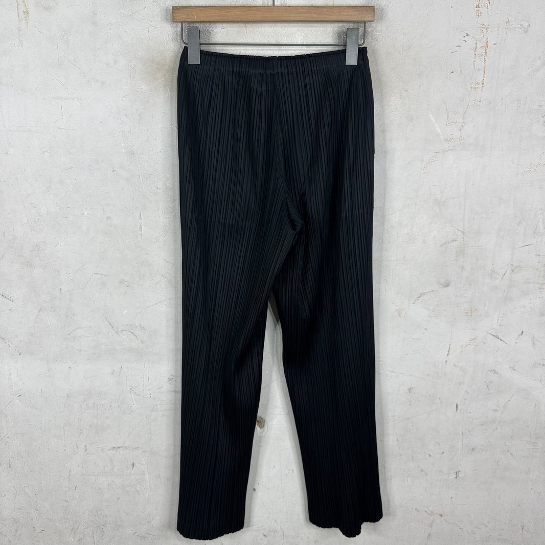 Issey Miyake Pleates Please Black Pants