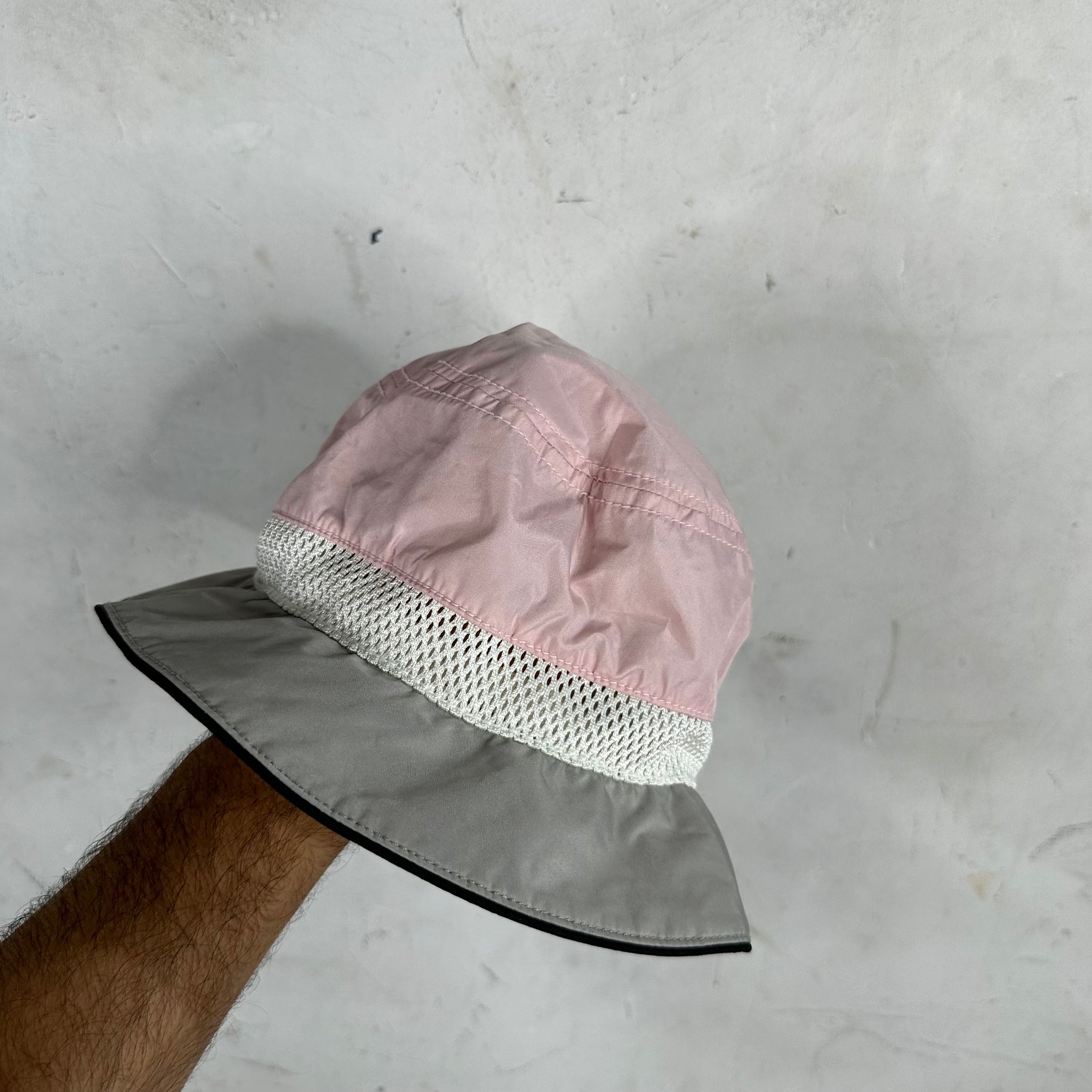 Prada linea rossa bucket hat sale