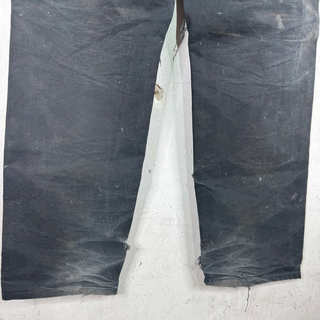 Carhartt Smoked Black Double Knees