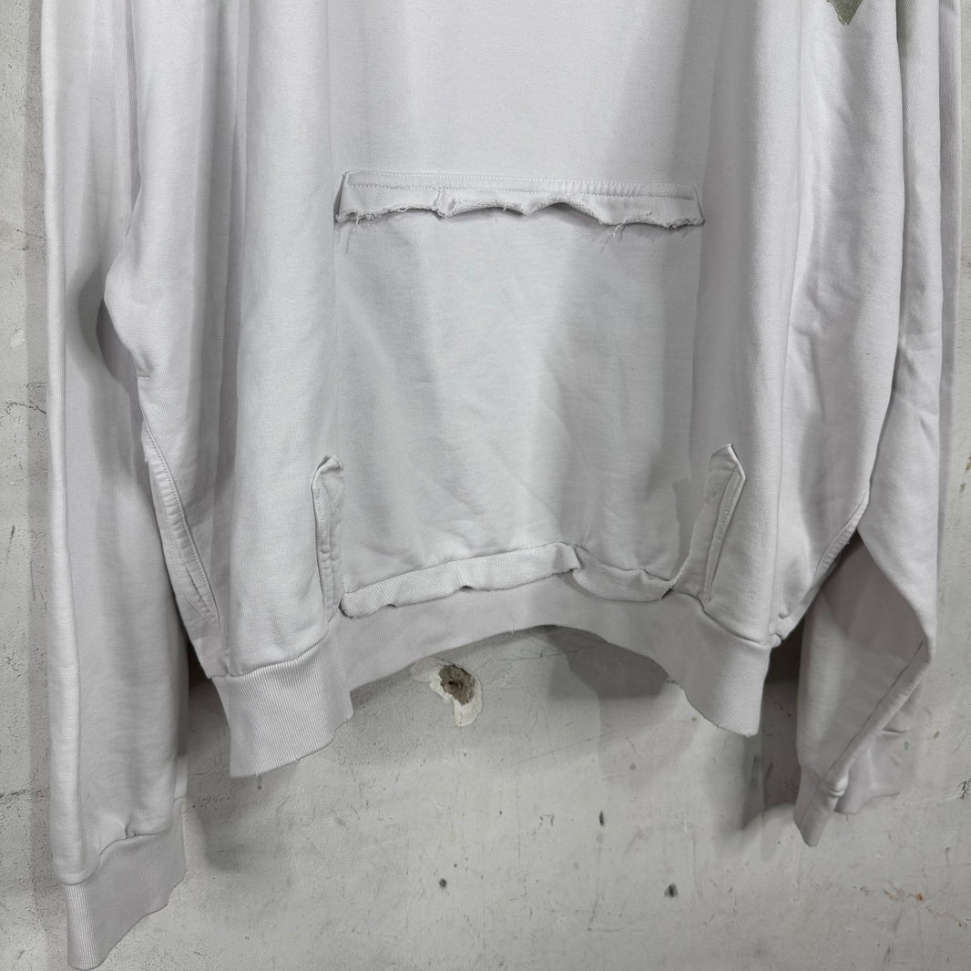 Balenciaga White Tape Hoodie