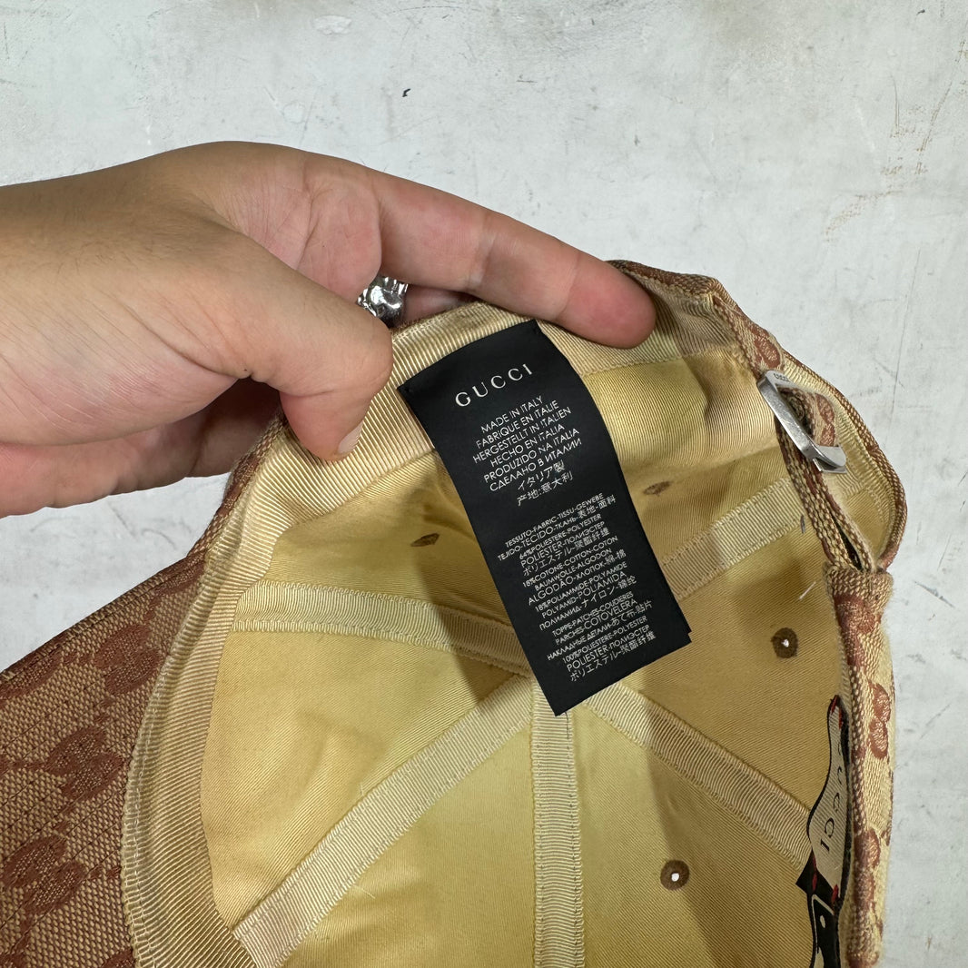 Gucci Yankees Canvas Monogram Hat