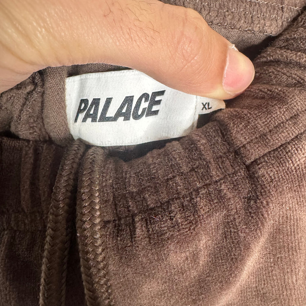 Palace Brown Velour Track Pants
