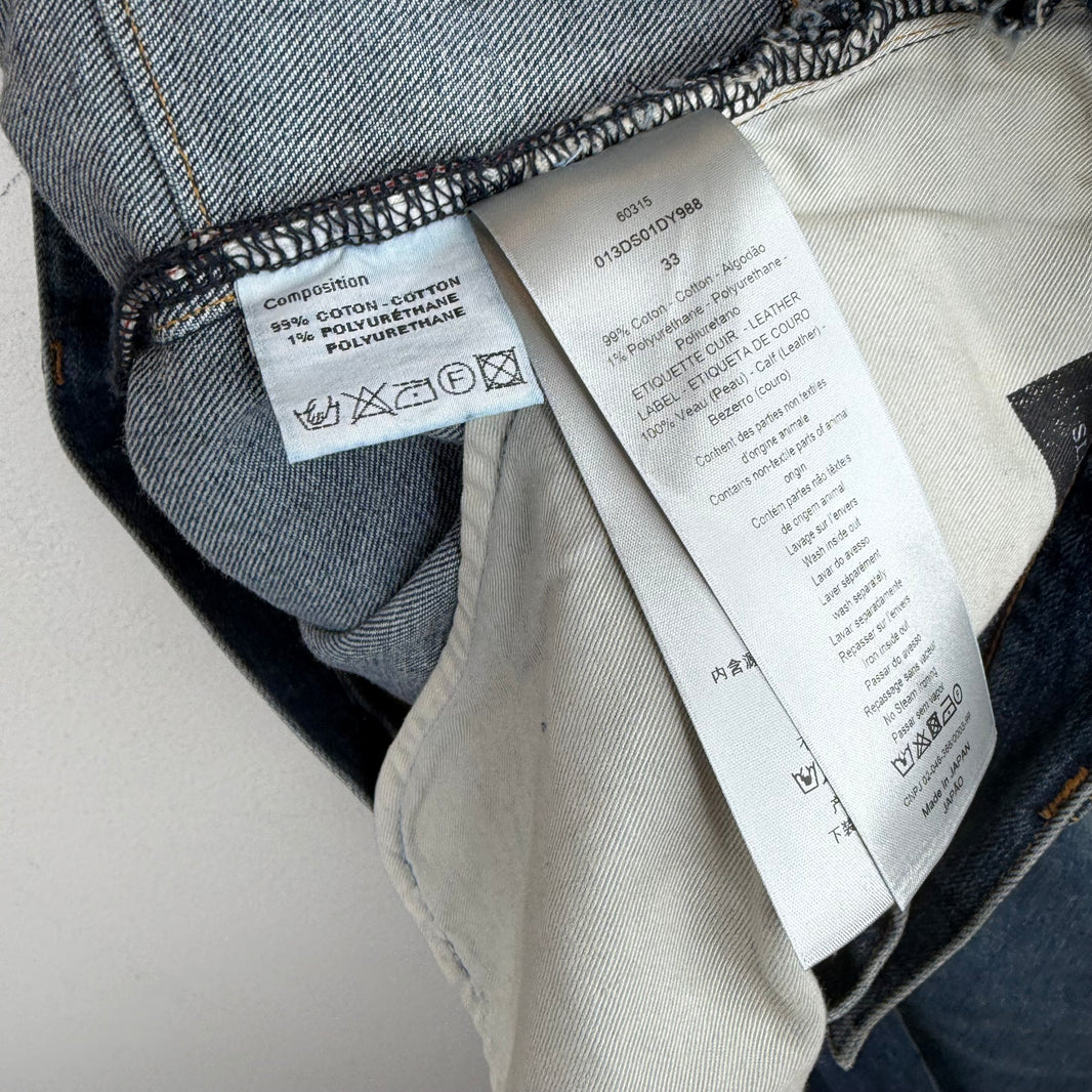 Dior Shawn Stussy Bumblebee Jeans