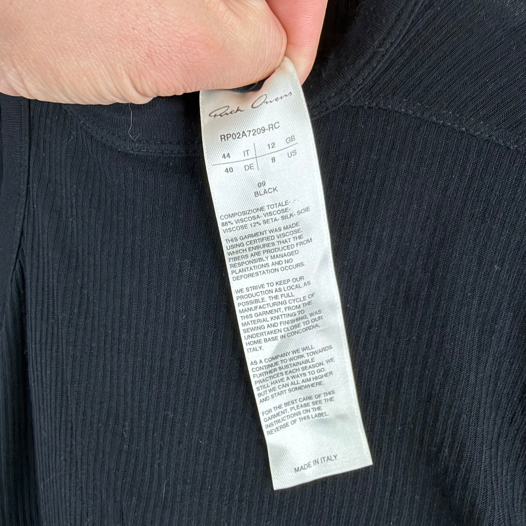 Rick Owens Ribbed Banana L/S Shirt