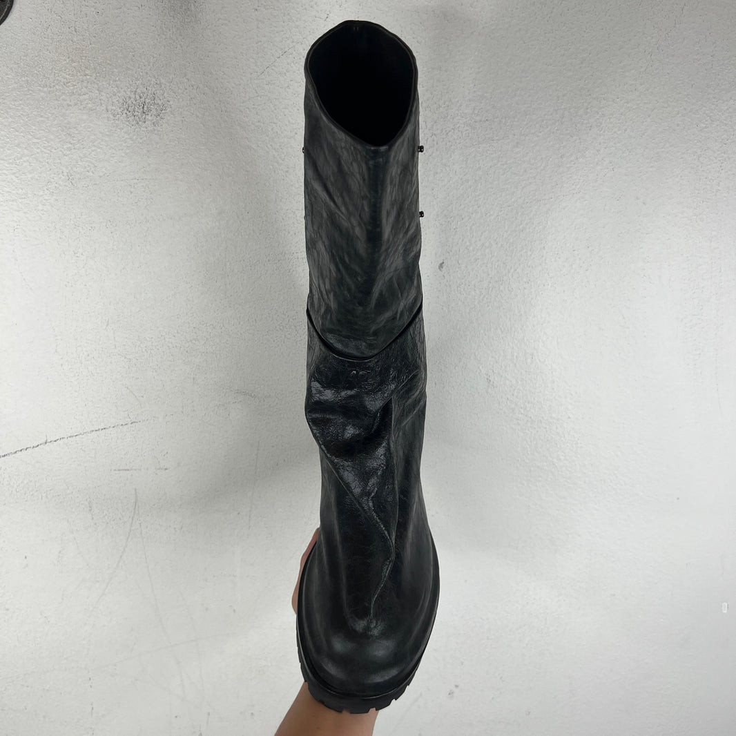 424 Paper Leather Dragon Rider Boot